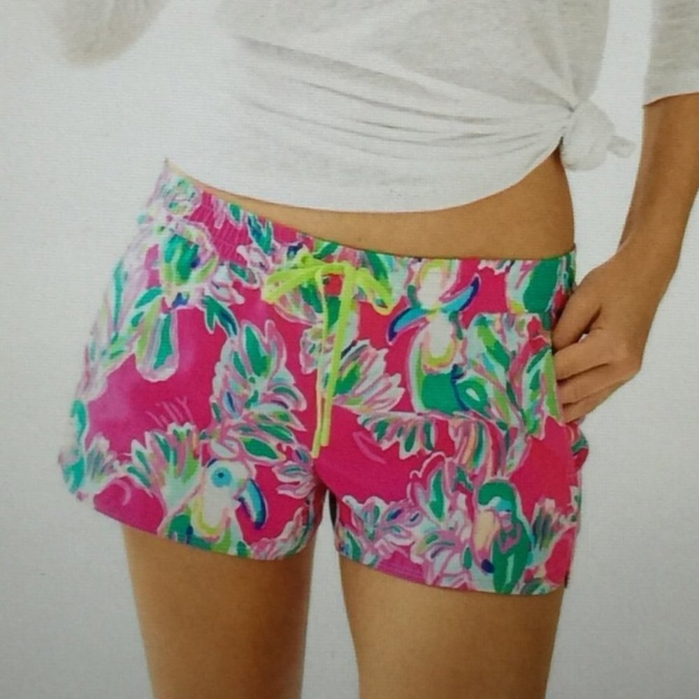 Lilly Pulitzer Run Around Shorts in Toucan Can